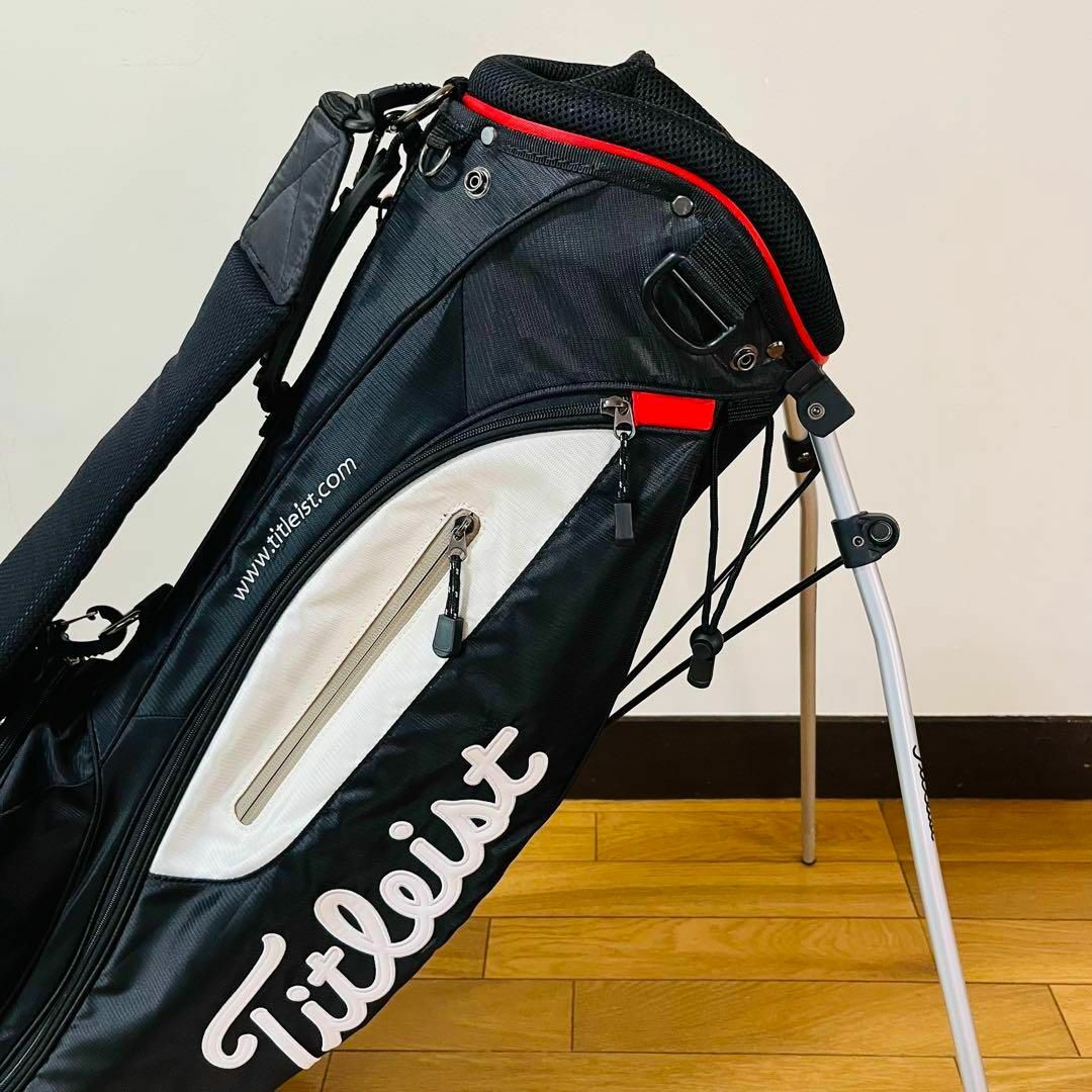 Titleist - 【希少品】タイトリスト キャディバッグ スタンド式 Titleist - 【希少品】タイトリスト キャディバッグ スタンド式