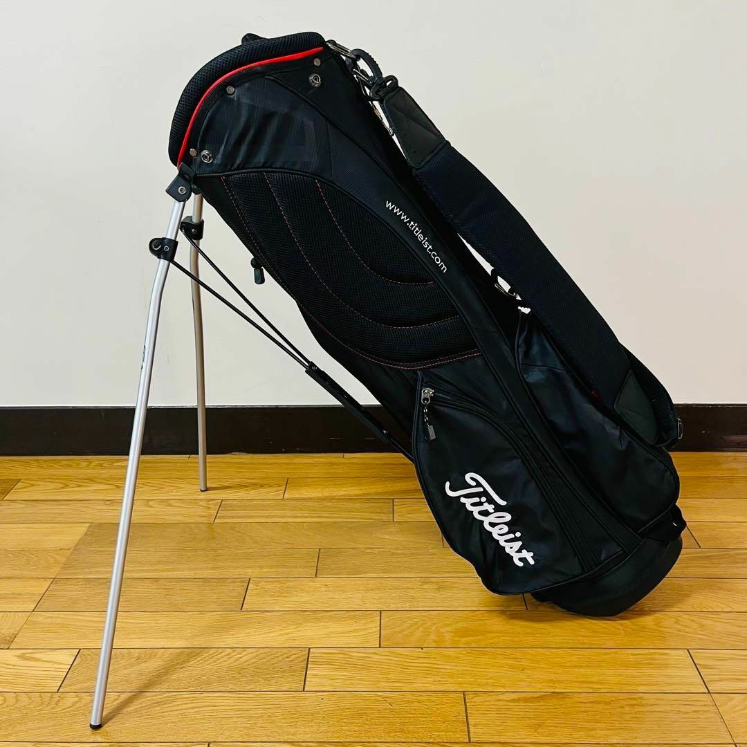 Titleist - 【希少品】タイトリスト キャディバッグ スタンド式 Titleist - 【希少品】タイトリスト キャディバッグ スタンド式