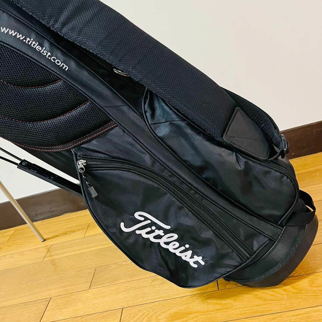 Titleist - 【希少品】タイトリスト キャディバッグ スタンド式 Titleist - 【希少品】タイトリスト キャディバッグ スタンド式