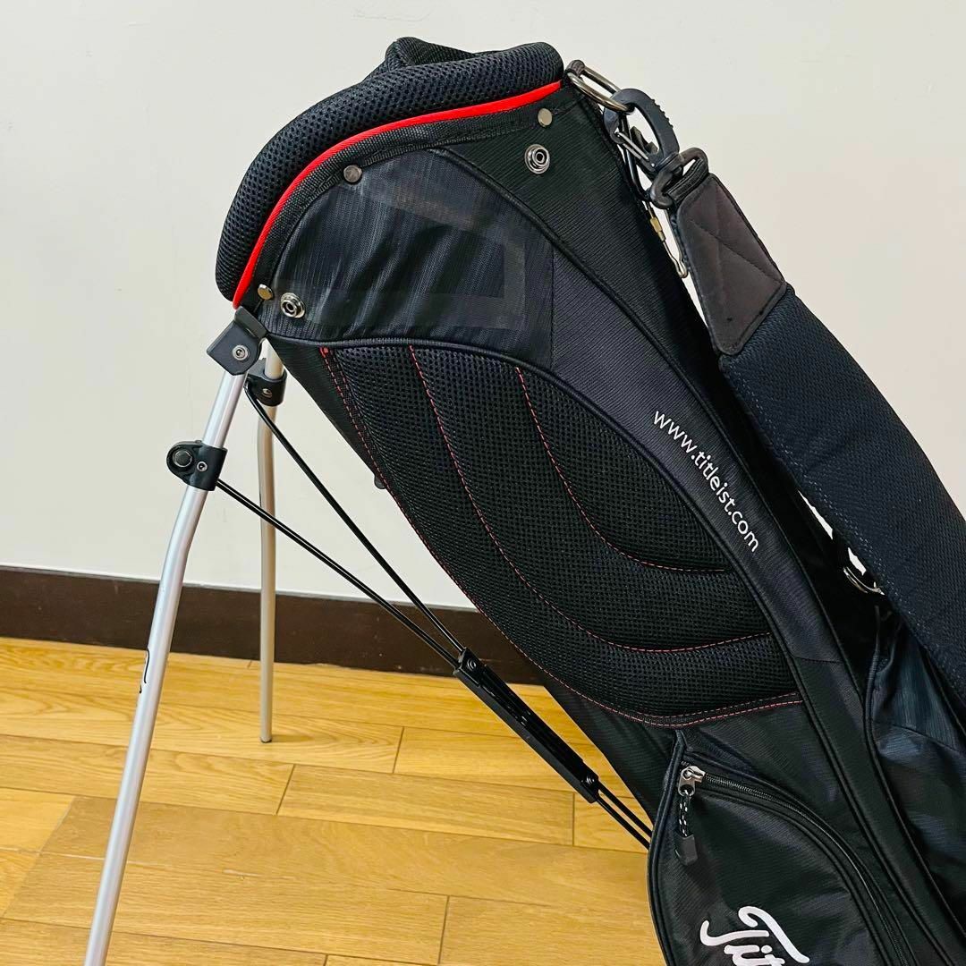 Titleist - 【希少品】タイトリスト キャディバッグ スタンド式 Titleist - 【希少品】タイトリスト キャディバッグ スタンド式