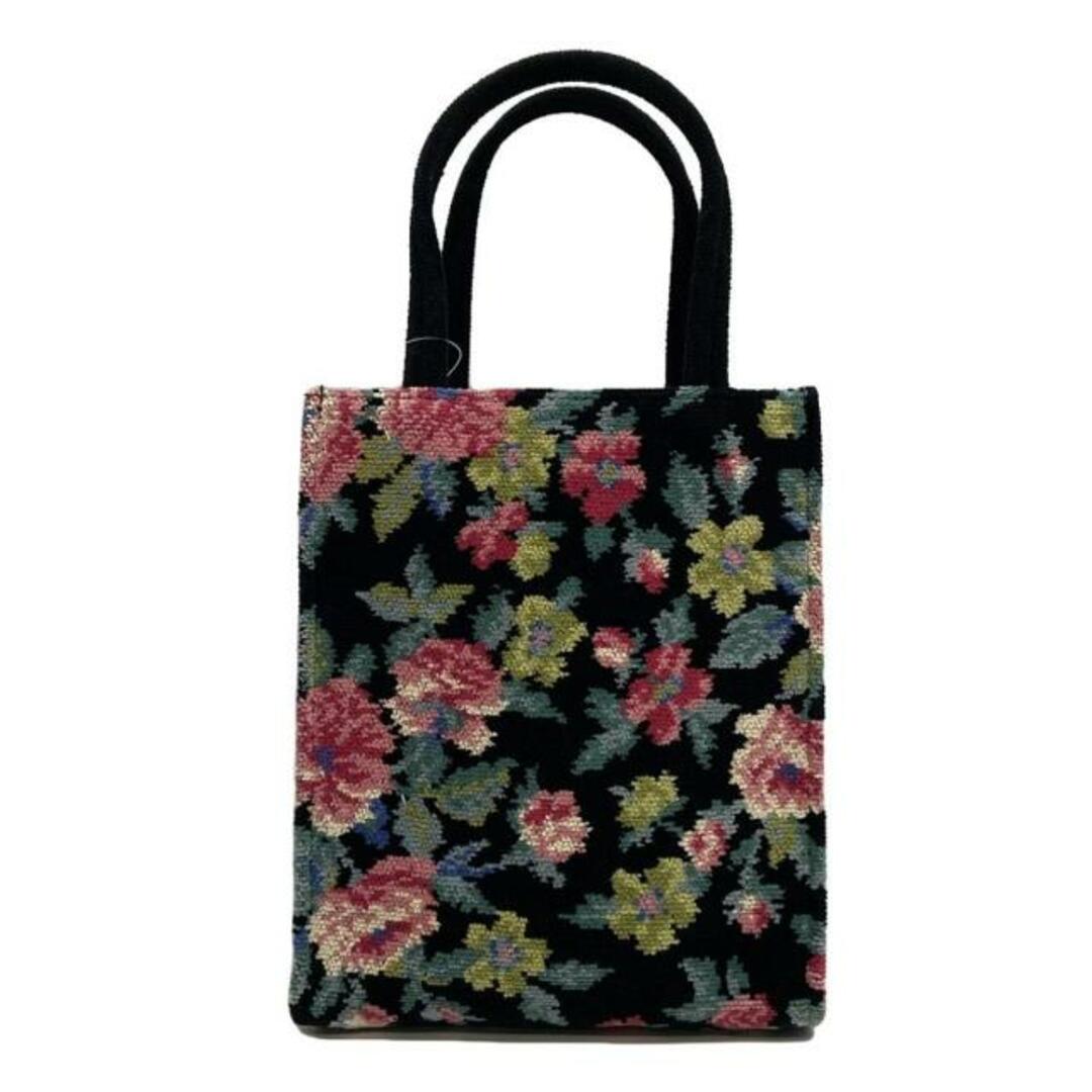 FEILER - FEILER(フェイラー) トートバッグ美品 - 黒×グリーン FEILER - FEILER(フェイラー) トートバッグ美品 - 黒×グリーン