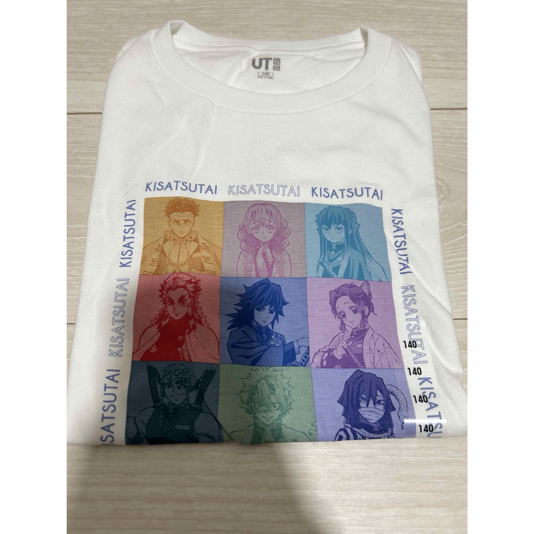 UNIQLO ユニクロ 鬼滅の刃 Tシャツ 140 キッズ/ベビー/マタニティのキッズ服男の子用(90cm~)(Tシャツ/カットソー)の商品写真