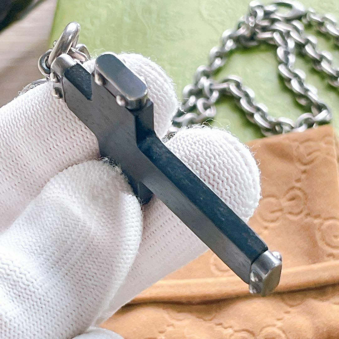 GUCCI - ◇グッチ◇ クロス ネックレス ペンダント Ag925 GUCCI - ◇グッチ◇ クロス ネックレス ペンダント Ag925