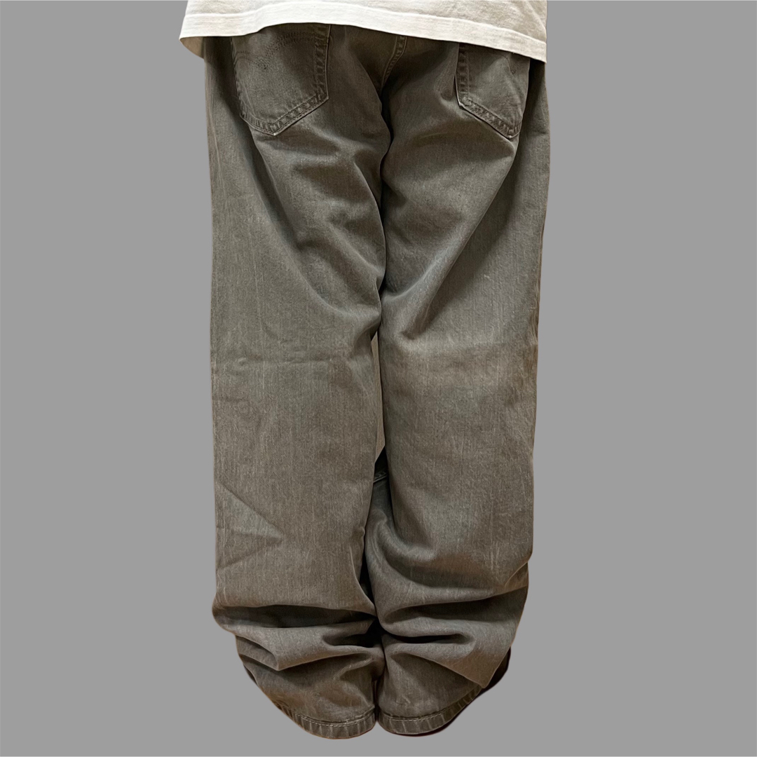 Levi's - Levi's リーバイス 569 ブラックデニム パンツ バレル Levi's - Levi's リーバイス 569 ブラックデニム パンツ バレル