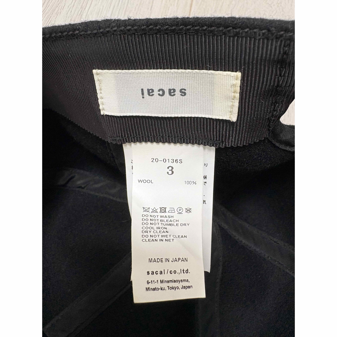 sacai - sacai Sロゴ キャップの通販 by john's shop|サカイ sacai - sacai Sロゴ キャップの通販 by john's shop|サカイ