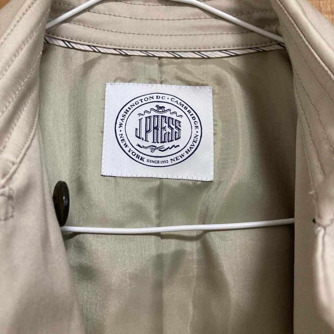 J.PRESS - ほぼ未使用J.PRESS ベージュ トレンチコートの通販 by J.PRESS - ほぼ未使用J.PRESS ベージュ トレンチコートの通販 by