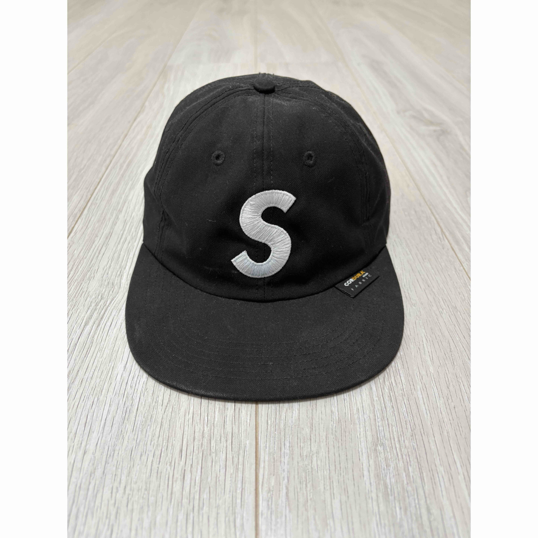 Supreme - SUPREME 刺繍Sロゴ ベースボールキャップ 黒の通販 by Supreme - SUPREME 刺繍Sロゴ ベースボールキャップ 黒の通販 by