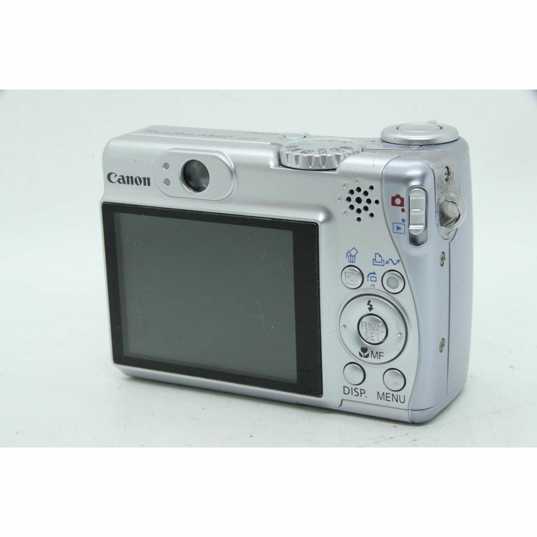 Q2157】 Canon Powershot A540 シルバー レンズ小傷の通販 by Q2157】 Canon Powershot A540 シルバー レンズ小傷の通販 by