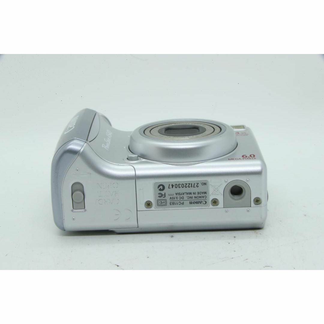 Q2157】 Canon Powershot A540 シルバー レンズ小傷の通販 by Q2157】 Canon Powershot A540 シルバー レンズ小傷の通販 by