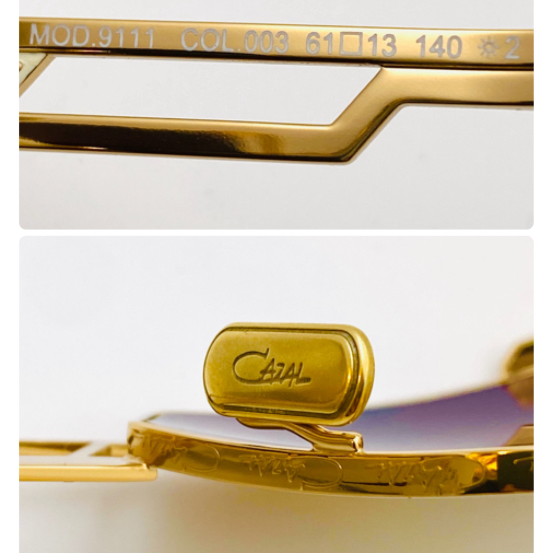CAZAL - 試着 定価5.3万 カザール サングラス MOD.9111 CAZAL - 試着 定価5.3万 カザール サングラス MOD.9111