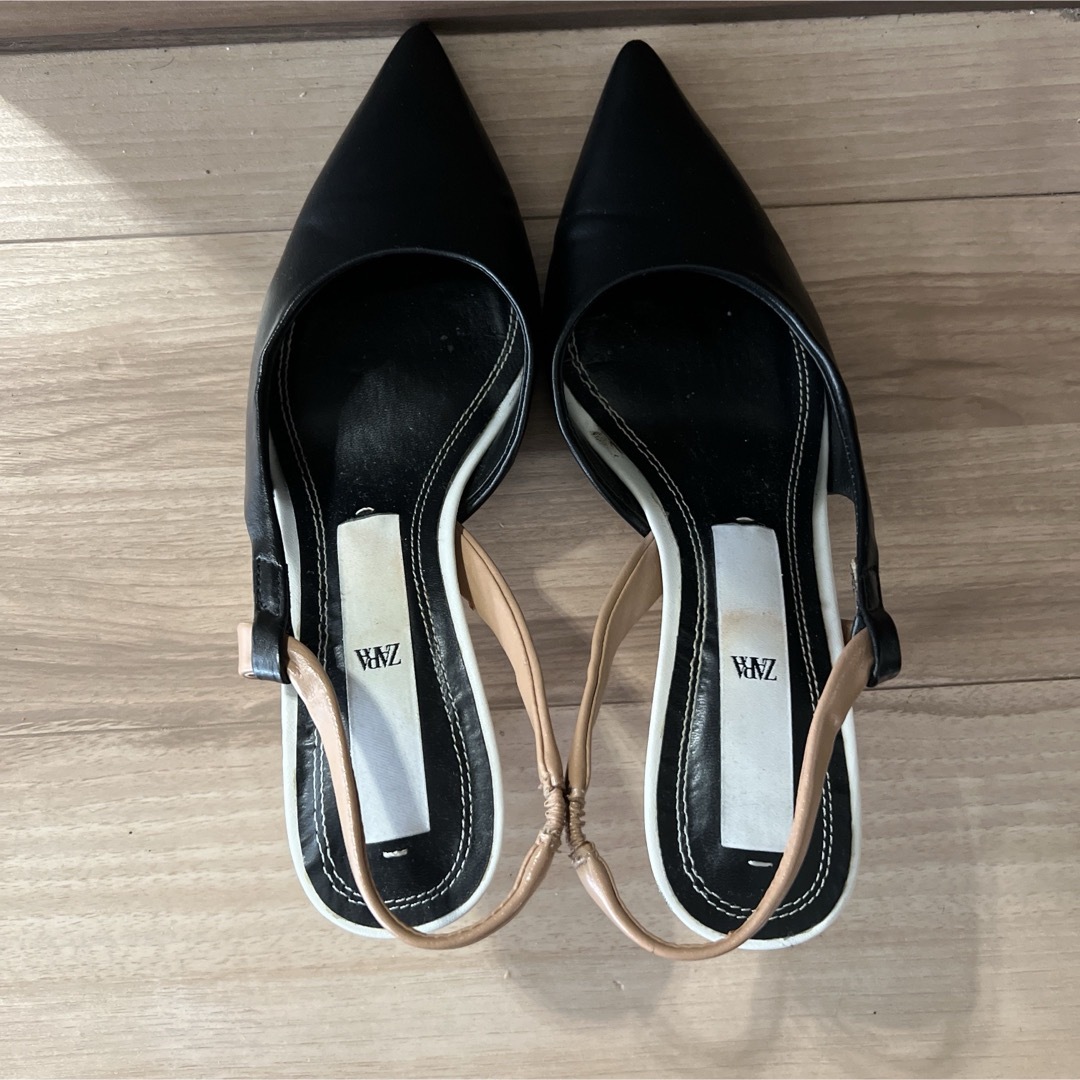 ZARA - ZARA サイドオープンパンプス37の通販 by まめ's shop ZARA - ZARA サイドオープンパンプス37の通販 by まめ's shop