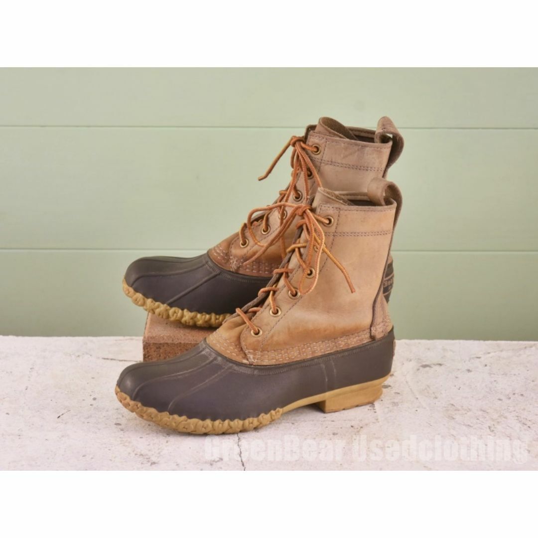 第一ネット - L.L.Bean USA製 ブラウン 茶 ビーンブーツ L.L.ビーン 女性用