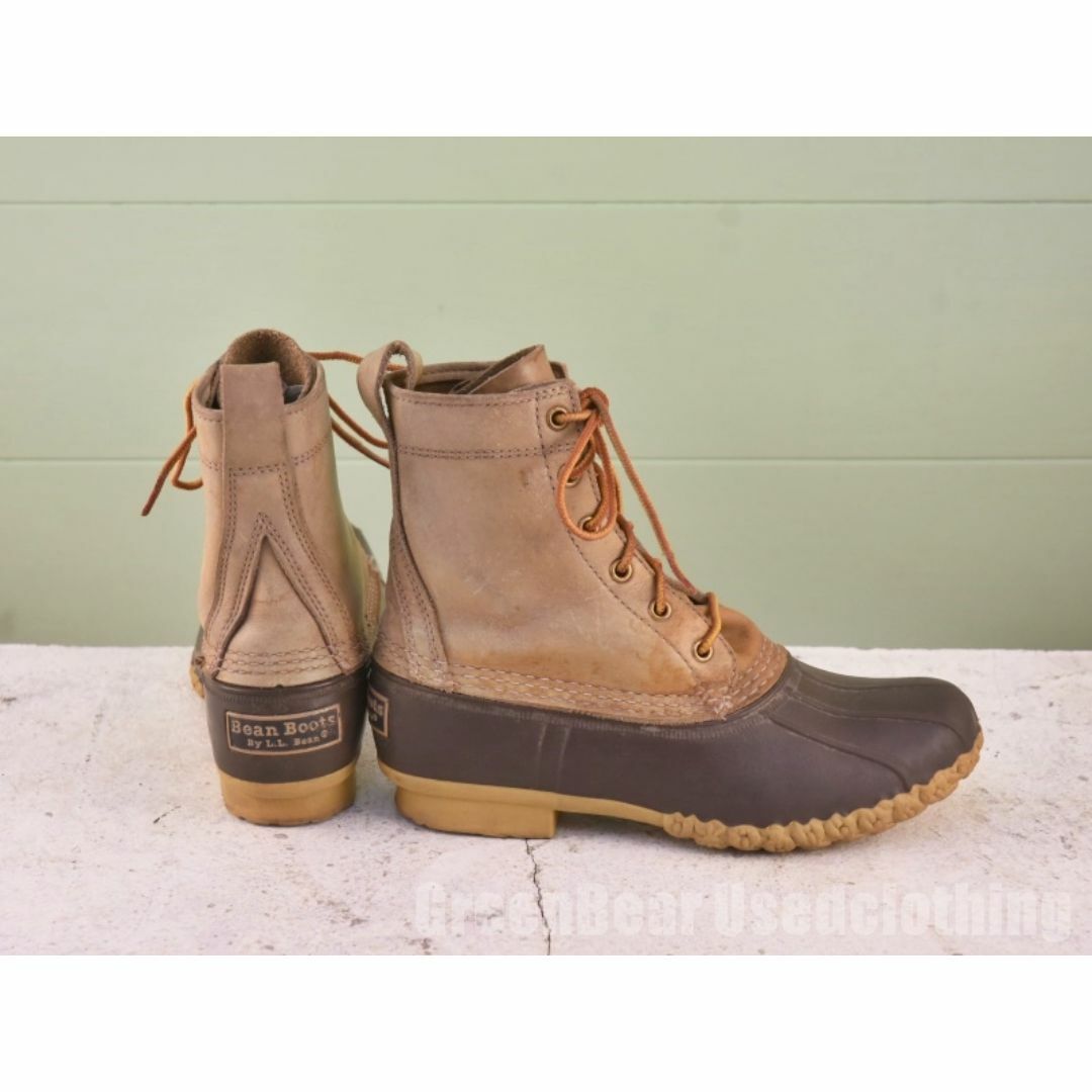 【ファッション好きが選ぶ人気ブランドランキング】 USA製 - L.L.Bean L.L.ビーン ブラウン 茶 ビーンブーツ 女性用