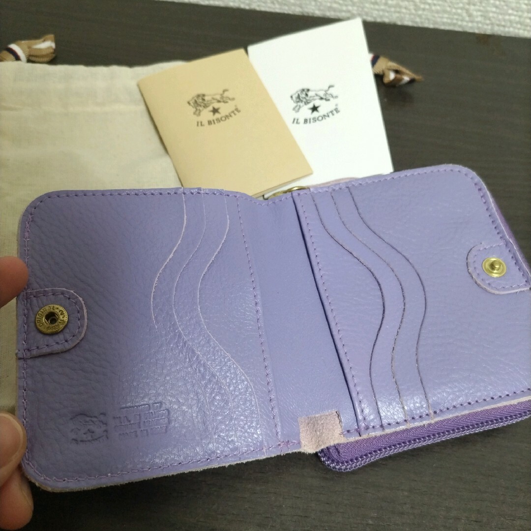 IL BISONTE - 新品 イルビゾンテ 本革 レザー 折り財布 IL BISONTE - 新品 イルビゾンテ 本革 レザー 折り財布