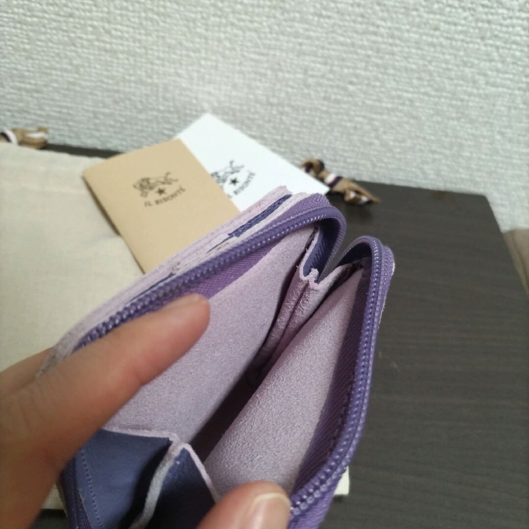 IL BISONTE - 新品 イルビゾンテ 本革 レザー 折り財布 IL BISONTE - 新品 イルビゾンテ 本革 レザー 折り財布