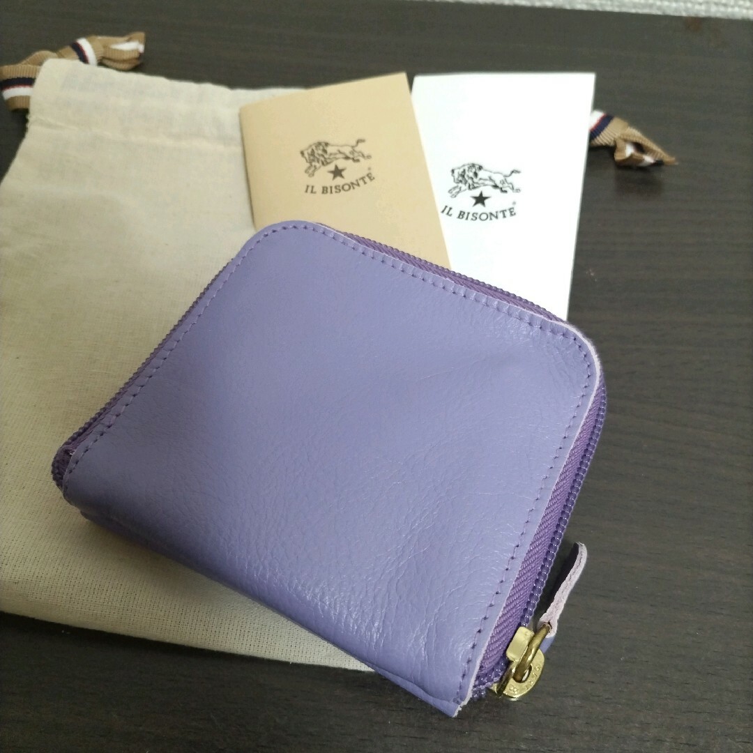 IL BISONTE - 新品 イルビゾンテ 本革 レザー 折り財布 IL BISONTE - 新品 イルビゾンテ 本革 レザー 折り財布