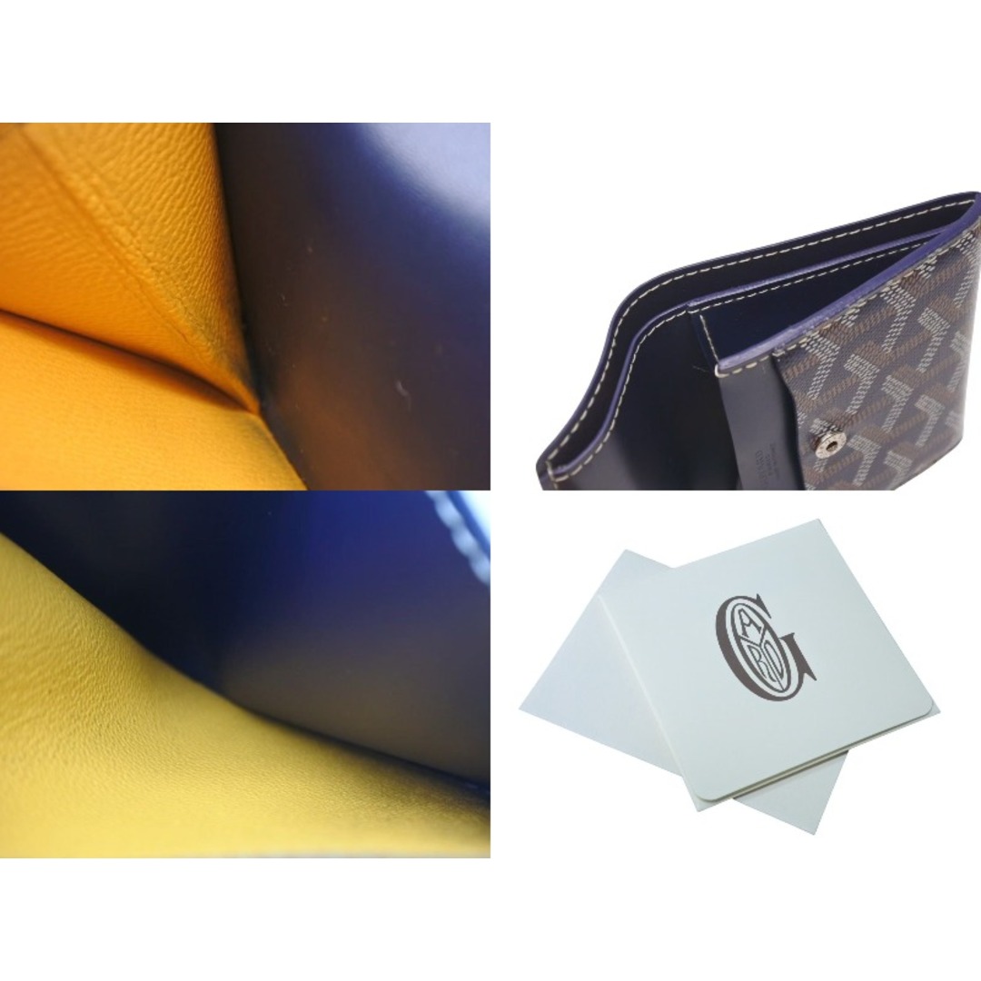 GOYARD - 極美品 GOYARD ゴヤール マリニー ウォレット 二つ折り GOYARD - 極美品 GOYARD ゴヤール マリニー ウォレット 二つ折り