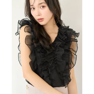 SNIDEL - snidel スナイデル ペプラムチュニックブラウス 24ssの SNIDEL - snidel スナイデル ペプラムチュニックブラウス 24ssの
