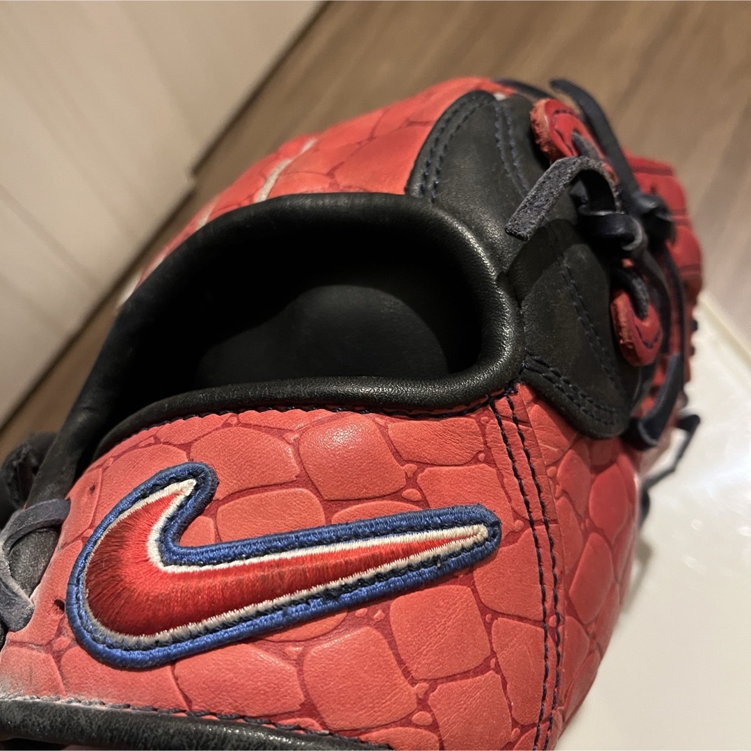 NIKE - 【激レア】NIKE 岩村モデル クロコダイル柄 一般軟式 NIKE - 【激レア】NIKE 岩村モデル クロコダイル柄 一般軟式