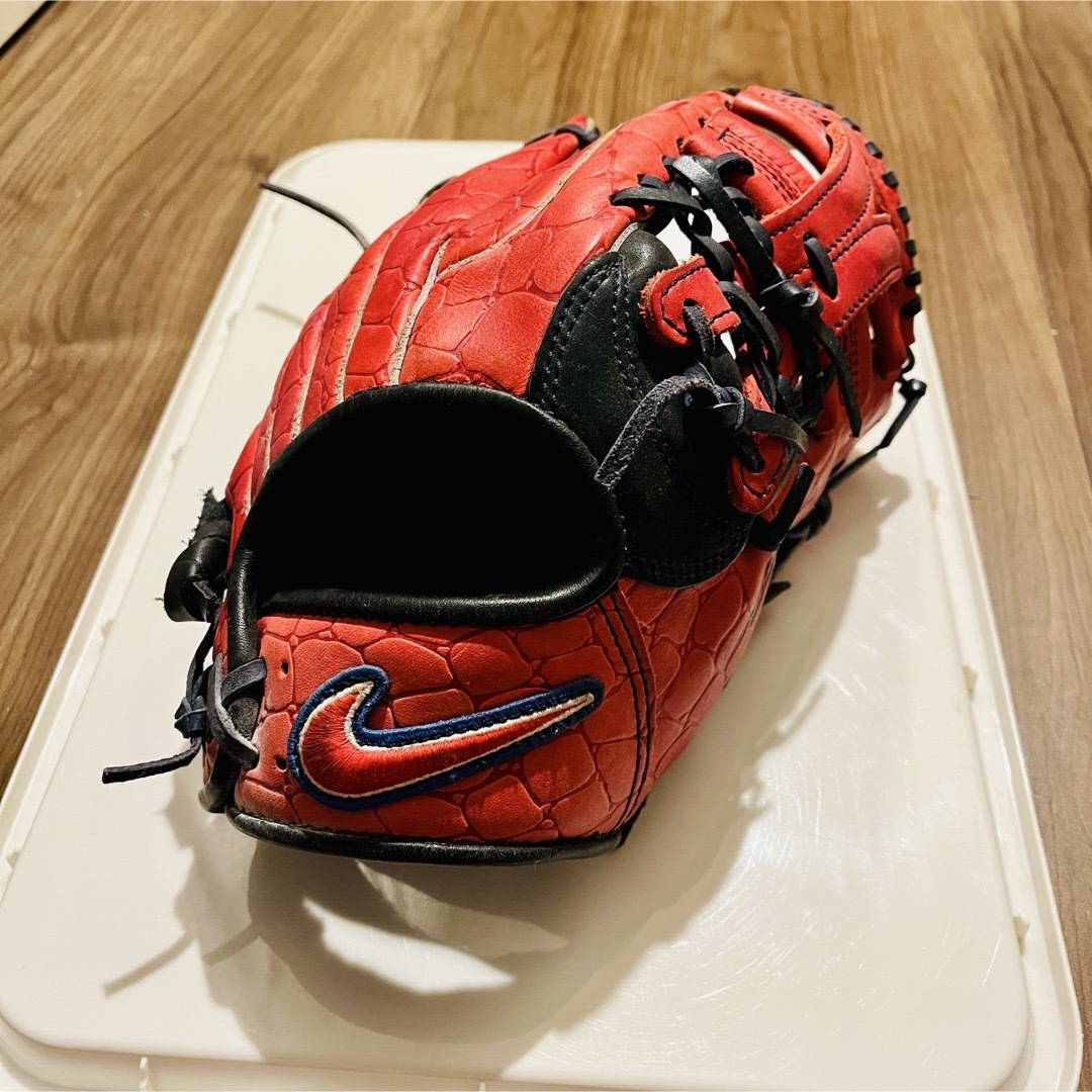 NIKE - 【激レア】NIKE 岩村モデル クロコダイル柄 一般軟式 NIKE - 【激レア】NIKE 岩村モデル クロコダイル柄 一般軟式