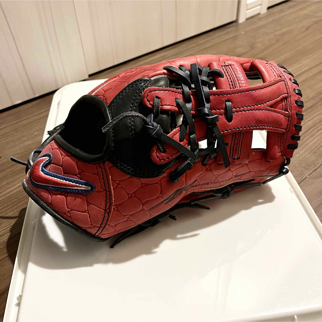 NIKE - 【激レア】NIKE 岩村モデル クロコダイル柄 一般軟式 NIKE - 【激レア】NIKE 岩村モデル クロコダイル柄 一般軟式
