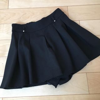 ミッシュマッシュ(MISCH MASCH)のMISCHMASCH パンツスカート 黒(キュロット)