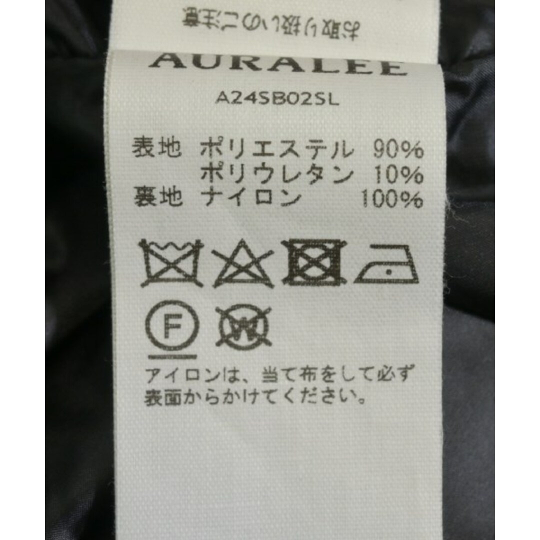 AURALEE - AURALEE オーラリー ブルゾン 4(M位) 黒 【古着 AURALEE - AURALEE オーラリー ブルゾン 4(M位) 黒 【古着