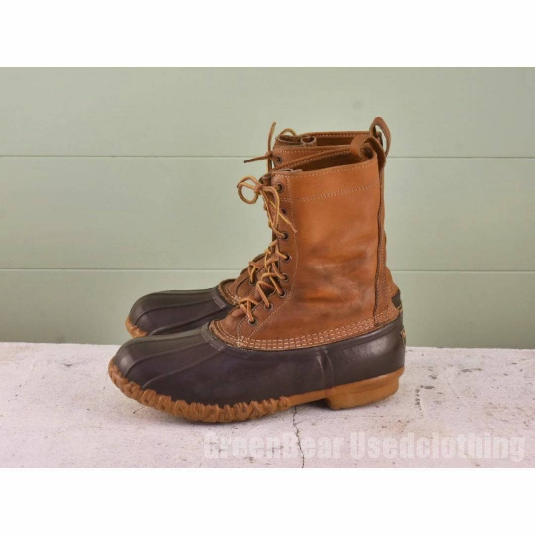 L.L.Bean - USA製 L.L.ビーン ビンテージ ビーンブーツ 良い味 L.L.Bean - USA製 L.L.ビーン ビンテージ ビーンブーツ 良い味