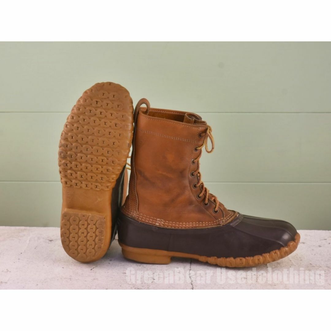 L.L.Bean - USA製 L.L.ビーン ビンテージ ビーンブーツ 良い味 L.L.Bean - USA製 L.L.ビーン ビンテージ ビーンブーツ 良い味