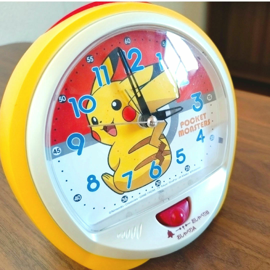 SEIKO - 【ポケモン目覚まし時計】ピカチュウ3パターンの通販 by SEIKO - 【ポケモン目覚まし時計】ピカチュウ3パターンの通販 by