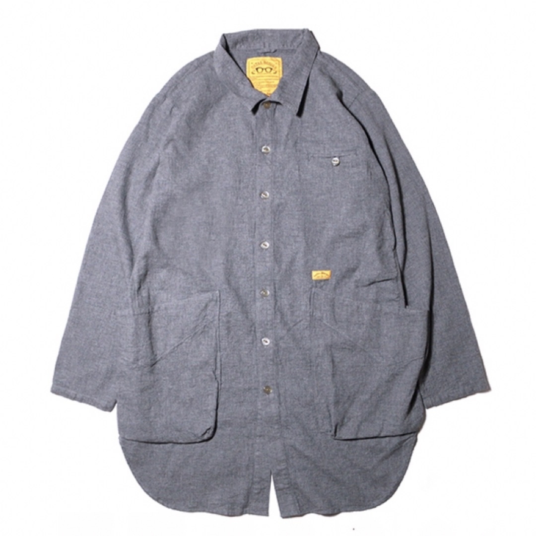 NATAL DESIGN - ☆NATAL DESIGN SHOPCOAT☆グレーLの通販 by NATAL DESIGN - ☆NATAL DESIGN SHOPCOAT☆グレーLの通販 by