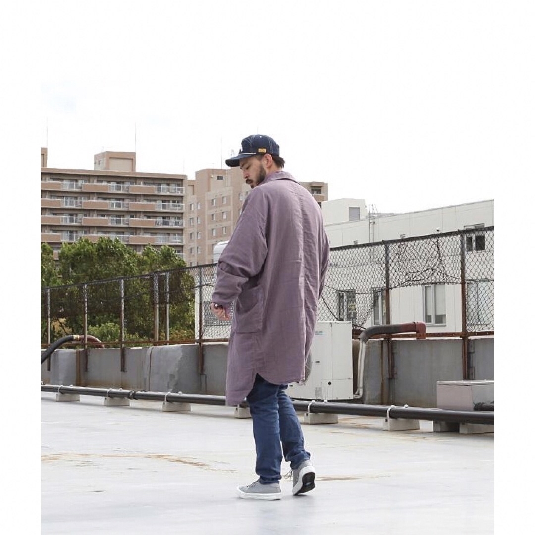 NATAL DESIGN - ☆NATAL DESIGN SHOPCOAT☆グレーLの通販 by NATAL DESIGN - ☆NATAL DESIGN SHOPCOAT☆グレーLの通販 by