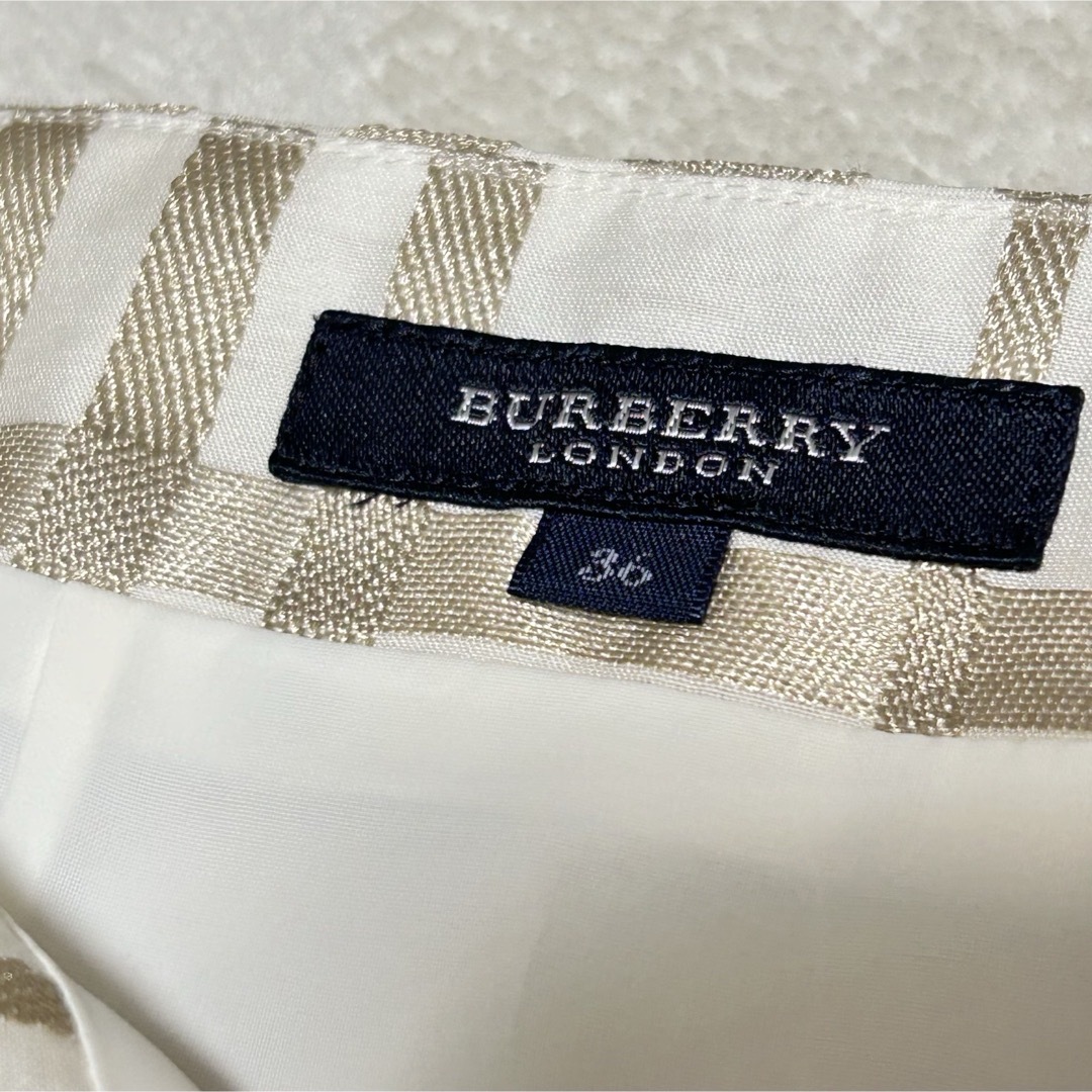 BURBERRY - BurberryLondon バーバリーロンドン シルク混 メガ BURBERRY - BurberryLondon バーバリーロンドン シルク混 メガ