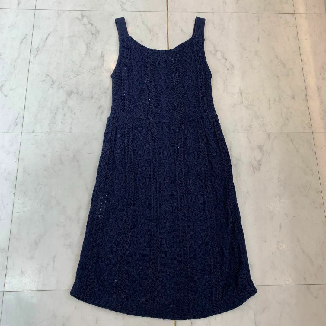 René - ☆美品☆Rene ニット ワンピース ノースリーブ フラワー René - ☆美品☆Rene ニット ワンピース ノースリーブ フラワー