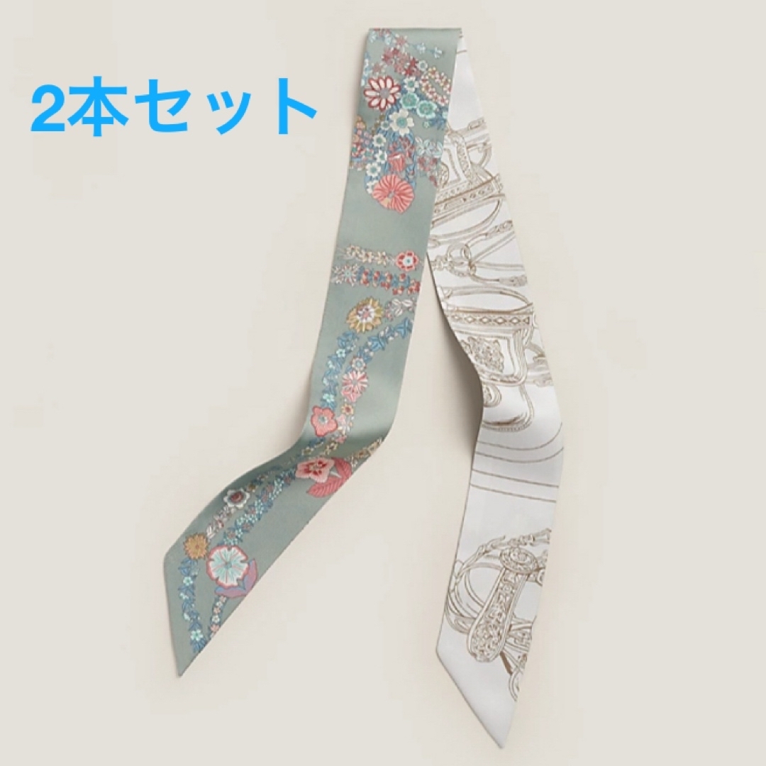 HERMES - 大人気 エルメス ツイリー ブリッドドゥガラ フルール HERMES - 大人気 エルメス ツイリー ブリッドドゥガラ フルール