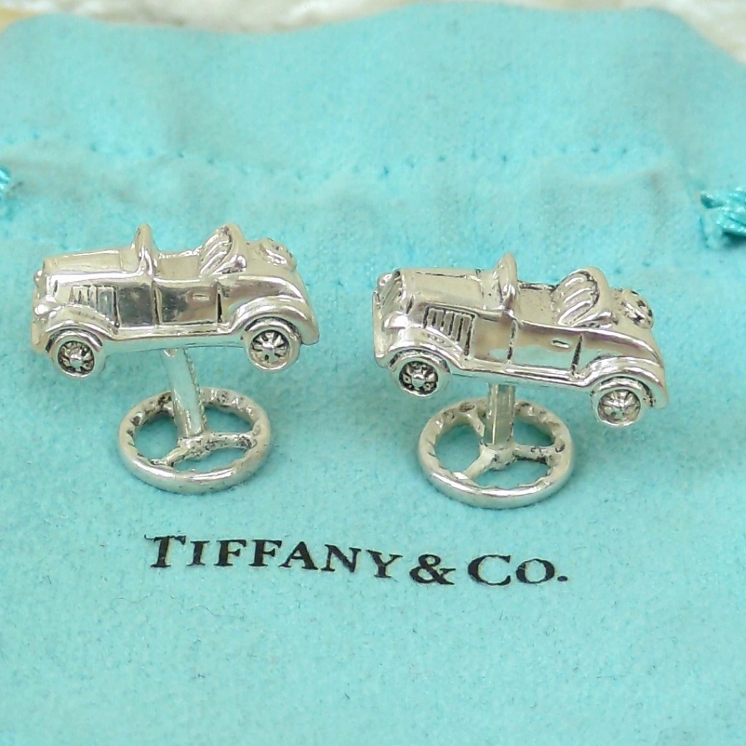 Tiffany & Co. - TIFFANY ティファニー カフリンクス 車モチーフ Tiffany & Co. - TIFFANY ティファニー カフリンクス 車モチーフ