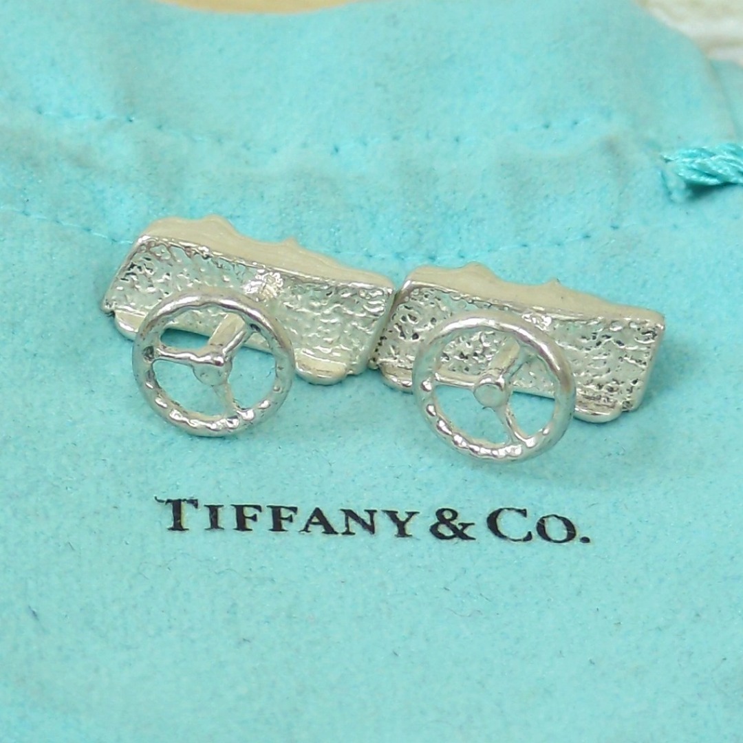Tiffany & Co. - TIFFANY ティファニー カフリンクス 車モチーフ Tiffany & Co. - TIFFANY ティファニー カフリンクス 車モチーフ