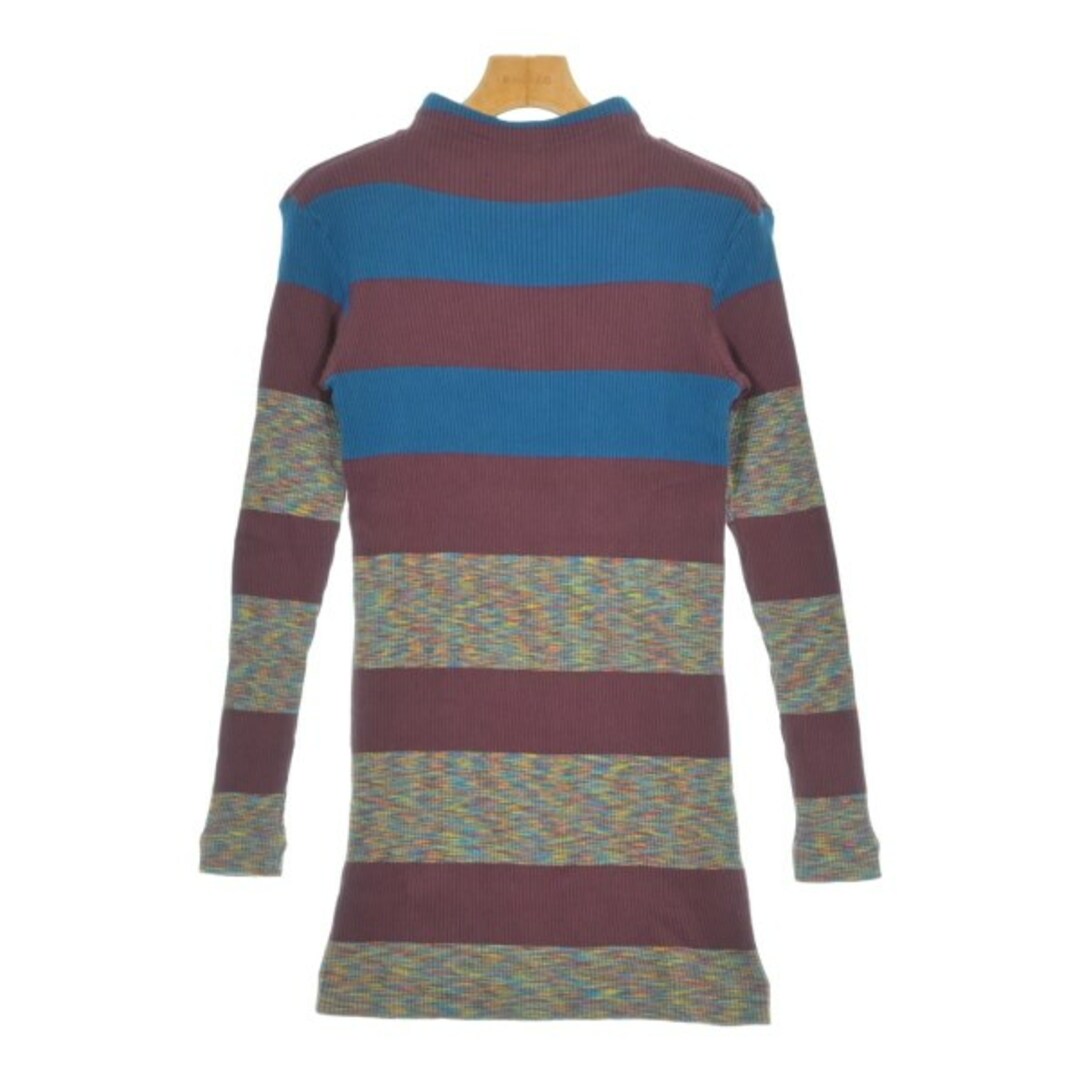 MISSONI - MISSONI ミッソーニ ニット・セーター M 青xエンジ MISSONI - MISSONI ミッソーニ ニット・セーター M 青xエンジ