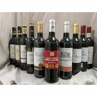 ボルドーAO格付けなど フルボディ金賞受賞など 赤 10本の通販 by ボルドーAO格付けなど フルボディ金賞受賞など 赤 10本の通販 by