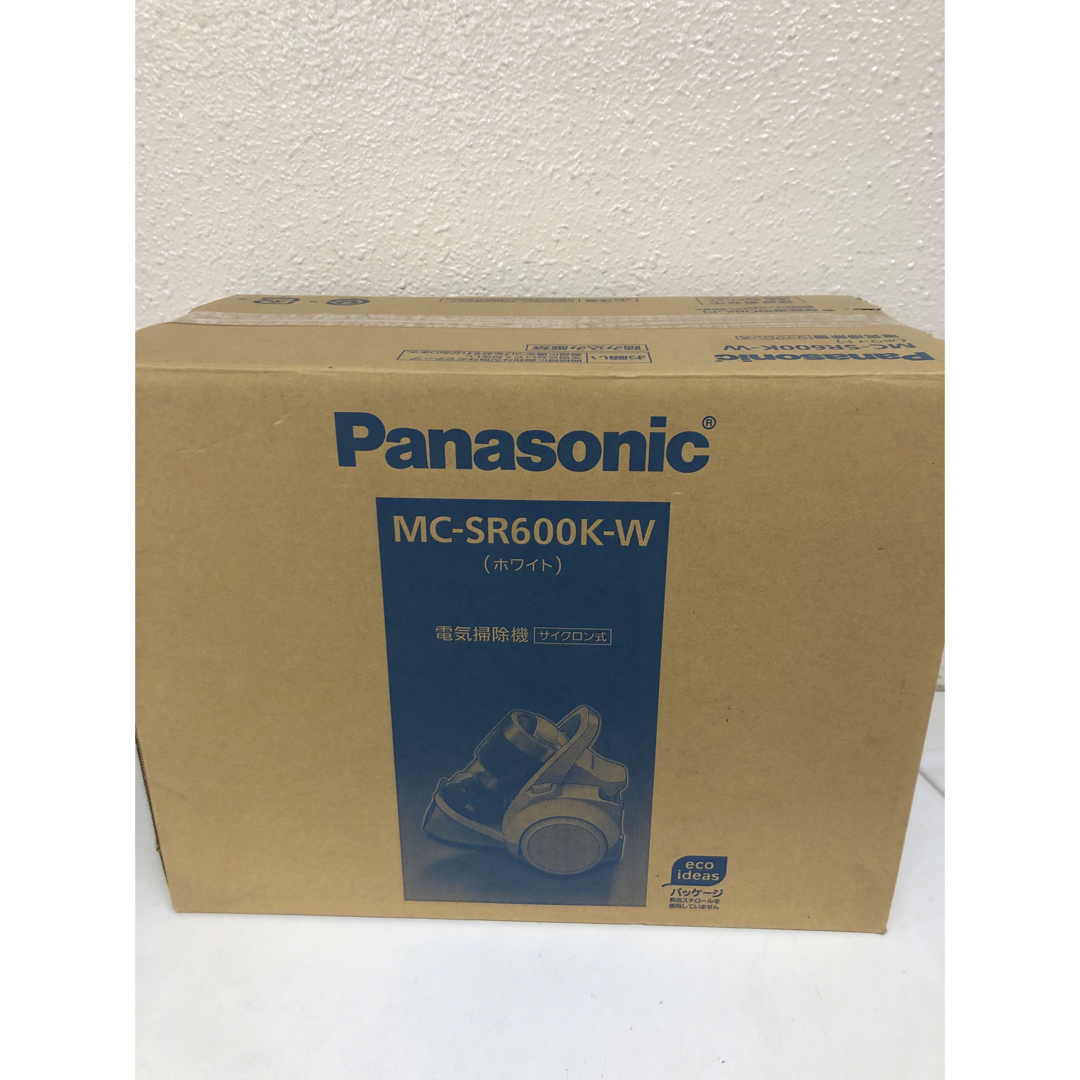 Panasonic - Panasonic 電気掃除機 サイクロン式 MC-SR600K-W 未 Panasonic - Panasonic 電気掃除機 サイクロン式 MC-SR600K-W 未
