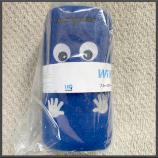 ユーキューコニュニケーションズ(UQ Communications)の未使用✰ ガチャピン ムック ブランケット ブルー(キャラクターグッズ)