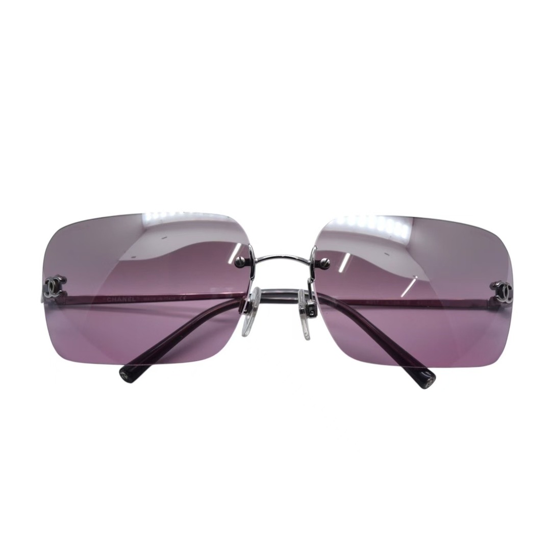 CHANEL - 極美品 CHANEL シャネル リムレス サングラス 4017 c CHANEL - 極美品 CHANEL シャネル リムレス サングラス 4017 c