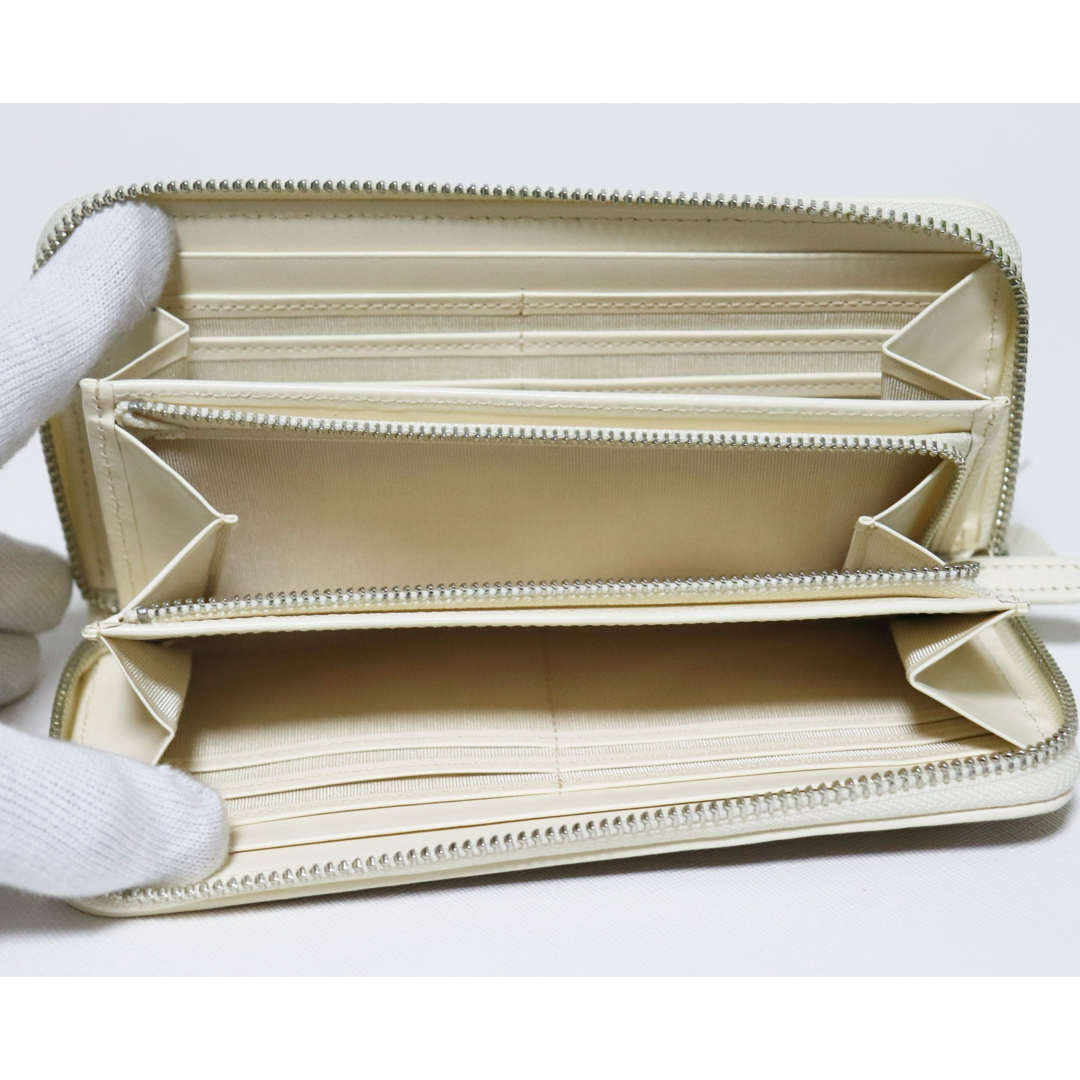 agnes b. - 《アニエスベー》箱付新品 ポケット多数 型押し agnes b. - 《アニエスベー》箱付新品 ポケット多数 型押し
