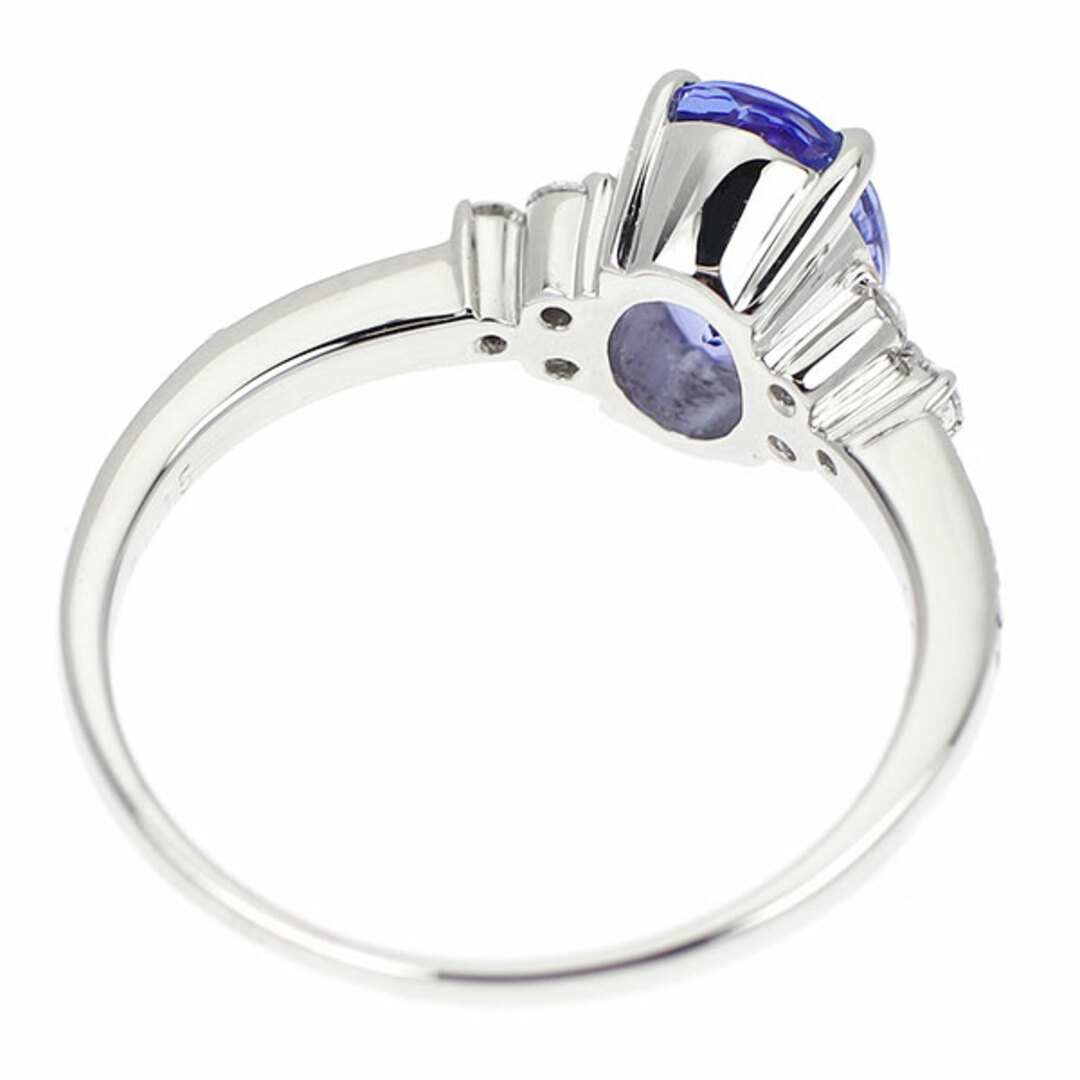 Pt900 タンザナイト ダイヤモンド リング 1.225ct D0.15ctの通販 Pt900 タンザナイト ダイヤモンド リング 1.225ct D0.15ctの通販