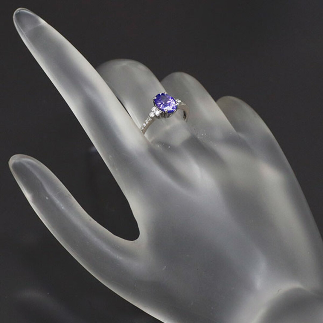 Pt900 タンザナイト ダイヤモンド リング 1.225ct D0.15ctの通販 Pt900 タンザナイト ダイヤモンド リング 1.225ct D0.15ctの通販