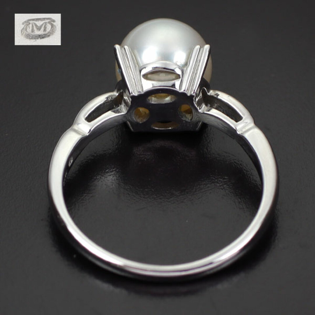 MIKIMOTO - ミキモト K14WG アコヤ真珠 リング ヴィンテージ製品 MIKIMOTO - ミキモト K14WG アコヤ真珠 リング ヴィンテージ製品