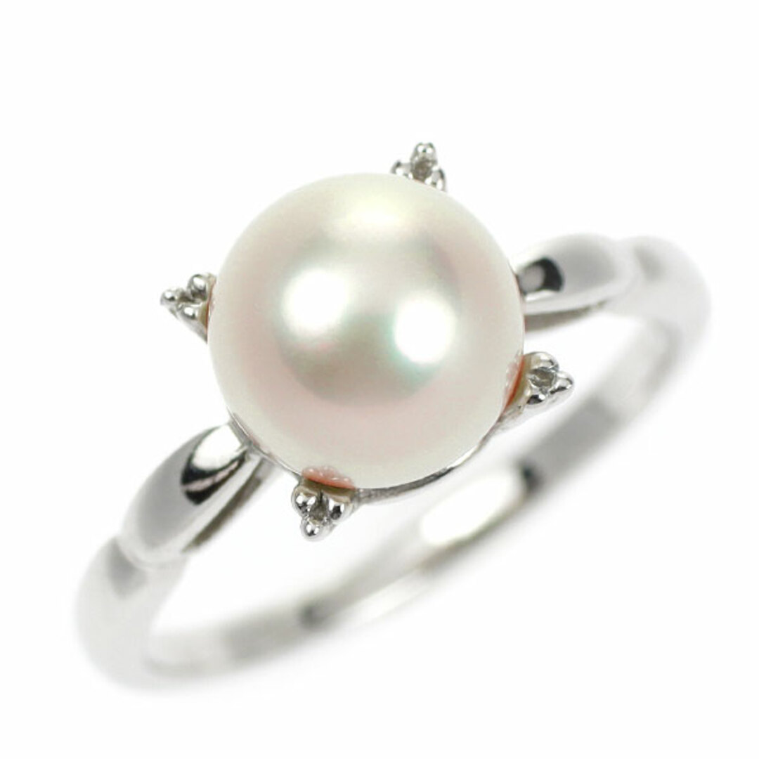 MIKIMOTO - ミキモト K14WG アコヤ真珠 リング ヴィンテージ製品 MIKIMOTO - ミキモト K14WG アコヤ真珠 リング ヴィンテージ製品
