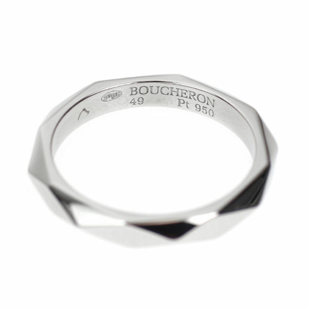 BOUCHERON - ブシュロン Pt950 リング ファセット 49号の通販 by BOUCHERON - ブシュロン Pt950 リング ファセット 49号の通販 by