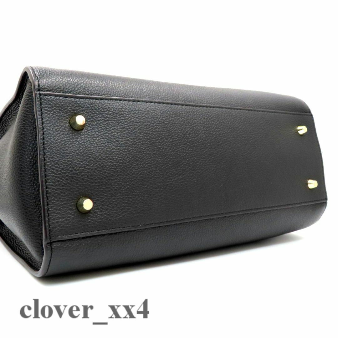 FURLA - 【極美品】 フルラ ショルダーバッグ ブラック 牛 FURLA - 【極美品】 フルラ ショルダーバッグ ブラック 牛