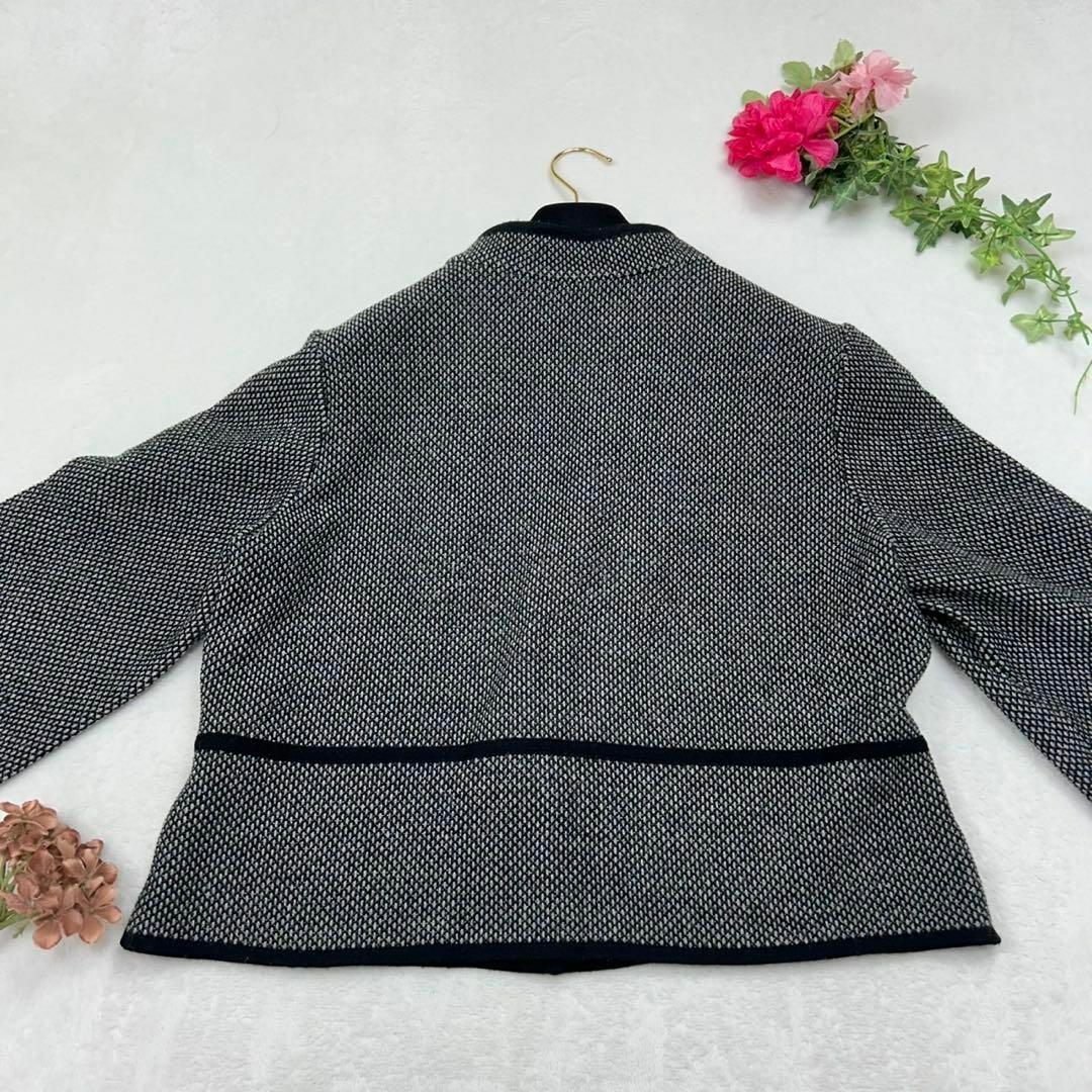 leilian - R141 美品 XL 13+ レリアンプラスハウス ツイード JKT leilian - R141 美品 XL 13+ レリアンプラスハウス ツイード JKT